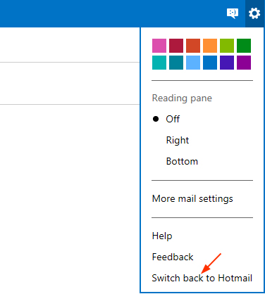 How To Switch Back To Old Hotmail From Outlook 2013
